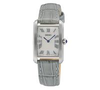 Seiko SWR099P1 Damenuhr Rechteckig Hellgrau