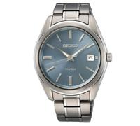 Seiko Titanium Essential SUR371P1 - Herren - 40 mm - Analog - Quarz - Saphirglas