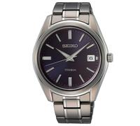 Seiko Titanium Essential SUR373P1 - Herren - 40 mm - Analog - Quarz - Saphirglas