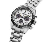 Seiko Uhr Herren Prospex Speedtimer SSC961P1 Edelstahl, Solar, Weiß