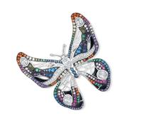 Seinerzeit SZA-3990-394 Anhänger/Brosche Kalypso Schmetterling Silber 925