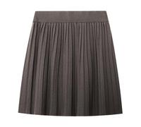 seiveini Rock Damen Winter Kurz Strickrock Hohe Taille Elastisch Winterrock A-Linie Faltenrock Gestrickt Mini Röcke A Kaffee Einheitsgröße