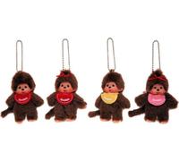 Sekiguchi Monchhichi Schlüsselanhänger, 1 Stück sortiert, 10 cm 253410