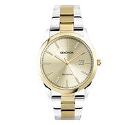 Sekonda Colour Pop Herren-Armbanduhr mit analoger Datumsanzeige, 44 mm, Edelstahlarmband 1997