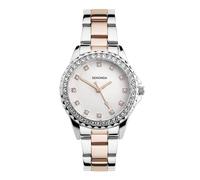 Sekonda Damen Analog Japanisches Quarzwerk Uhr mit Legierter Stahl Armband 40645