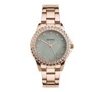 Sekonda Damen Analog Japanisches Quarzwerk Uhr mit Legierter Stahl Armband 40646