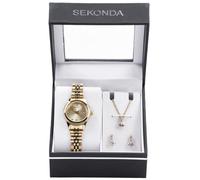 Sekonda gift set for women 2797G.76 - Damen - 22 mm - Analog - Quarz - Mineralglas