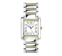 Sekonda Klassische Montreal Herren-Quarzuhr in Weiß mit Analog-Anzeige und Armband aus Legierung, Zweifarbig, Armband