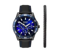 Sekonda Midnight Geschenkset Herren 44 mm Quarzuhr mit Analoganzeige