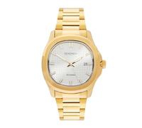 Sekonda Octaire Herren-Quarzuhr 40 mm in Gold mit Analoganzeige und Edelstahlarmband