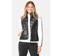 Sela Reversible Vest Steppweste Damen - black/zebra - XS