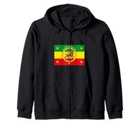Selassie Imperial Flag Lion of Judah Kapuzenjacke