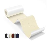 Selbstklebend flicken Reparaturset -1 Roll Nylon Zelt Reparatursets selbstklebend Stoff wasserdicht, Flicken für Daunenjacke, Reparaturflicken aufnäher für Jacke, Schlafsack, Beige