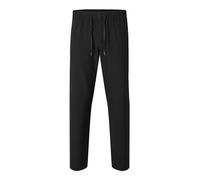 Selected 196 Robert String Straight Fit Hosen S Black