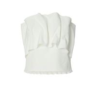 selected women - SLFVINELLE PLEATED BANDEAU TOP B snow white - Gr. - 38