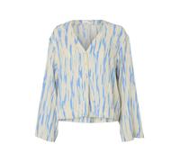 Selected Femme Regular Fit Bluse aus Viskose mit V-Ausschnitt Modell 'BAELA' in Offwhite, Größe 42