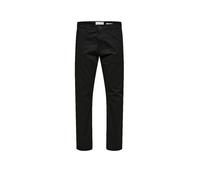 Selected New Miles Slim Fit Chinohose (Herstellerartikelnummer: 16087663-Black-30-33)