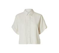 Slfviva Ss Cropped Shirt Noos