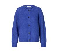 SELECTED FEMME - SLFLULU LS KNIT SHORT CARDIGAN NOOS dazzling blue - Gr. - XS