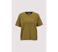 Selected Damen T-Shirt aus Bio-Baumwolle L Fir green