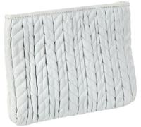 selected femme bags Quilted Clutch 16030183, Damen Clutches, Grün (SURF Spray), 23x18x2 cm (B x H x T)