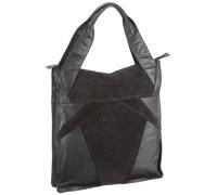 selected femme bags ZUMA 16028783, Damen Umhängetaschen, Schwarz (Black), 38x42x9 cm (B x H x T)