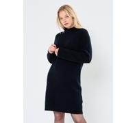 Selected Femme - Bekleidung SLFLULU LS HIGH NECK KNIT DRESS - blau - Größe M