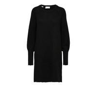 SELECTED FEMME BLACK Damen SLFLULU LS Knit Dress O-Neck B Kleid, S