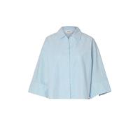 SELECTED WOMEN - SLFESTER OVERSIZE 3/4 SHIRT B malibu blue - Gr. - 36