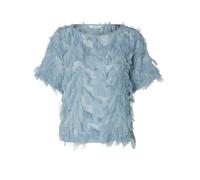 SELECTED FEMME Blusenshirt SLFMYLINE blau | 38