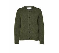 Selected Lulu Short Strickjacke L Kalamata / Detail Melange