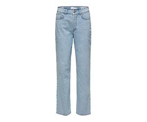 SELECTED FEMME Damen Slfalice-n Hw Wide Lon Sky Blue Jea Noos, Light Blue Denim, 28W / 32L