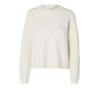 Selected Femme Damen Slfana Knit O-Neck Noos Strickpullover, Birch, XS EU