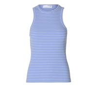 SELECTED FEMME Damen Slfanna O-Neck Striped Tank Top Noos, Cornflower Blue, L EU