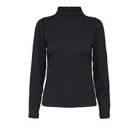 SELECTED FEMME Damen Slfbea Top B Noos Langarmshirt, Schwarz, XL EU