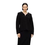 SELECTED FEMME Damen Slfbloomie Ls Knit Half Zip Noos Strickpullover