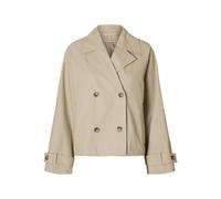 SELECTED FEMME - SLFCILO SHORT TRENCHCOAT NOOS island fossil - Gr. - 38