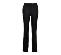 SELECTED FEMME Damen Slfeliana Mw Straight Pant B Noos Hose, Schwarz, 40W / 32L EU