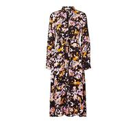 SELECTED FEMME Damen SLFIRENE LS Ankle AOP Shirt Dress NOOS Kleid, Black/AOP:AOP, 36