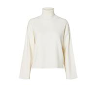 SELECTED FEMME Damen Slfkamma Knit Roll Neck Noos Strickpullover, Medium Grey Melange, S EU