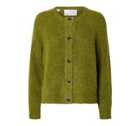 Selected Femme Damen Slflulu Ls Knit Short Cardigan B Noos Strickjacke (1er Pack)