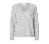 Selected Femme Damen Slflulu New Ls Knit V-Neck B Noos Strickpullover (1er Pack)