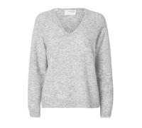 Selected Femme Damen Slflulu New Ls Knit V-Neck B Noos Strickpullover