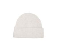 SELECTED FEMME Damen SLFMALINE Knit Beanie NOOS Strickmütze, Beige, Einheitsgröße