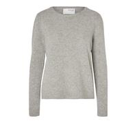 Selected Femme Damen Slfmanila Ls Knit Cashmere O-Neck Noos Strickpullover