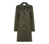 SELECTED FEMME Damen Slfnew Sasja Wool Coat B Noos Mantel, Ivy Green, 38 EU