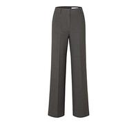 SELECTED FEMME Damen Slfrita Mw Wide Pant Dgm N Noos, Dark Grey Melange, 42W / 30L