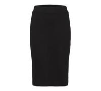 Selected Femme Bleistiftrock aus Viskosemischung Modell 'Selly' in Black, Größe XL