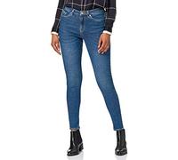 SELECTED FEMME Damen SLFSOPHIA MW Skinny U NOOS Jeans, Dark Blue Denim, 27/32