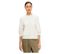 Selected Femme Sweatshirt Damen ecru, L
